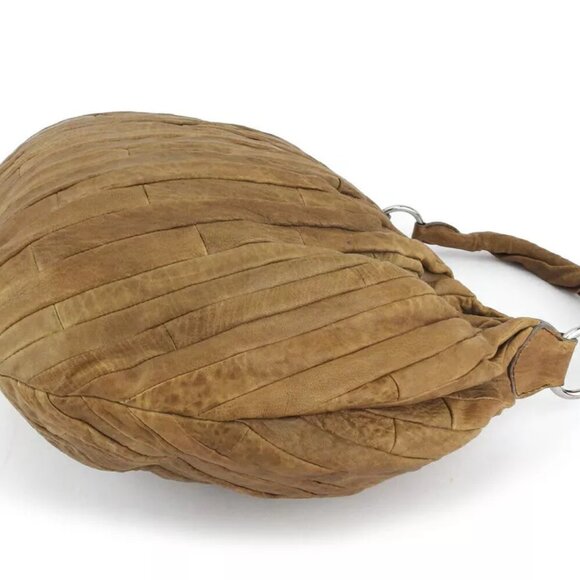 miu miu shoulder bag patchwork stripe leather Authentic T18832 - Picture 4 of 9